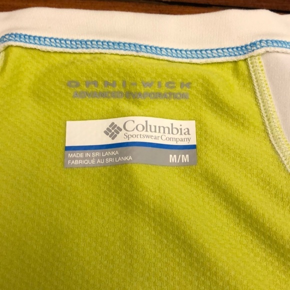 Columbia tank white with yellow. - Picture 2 of 4